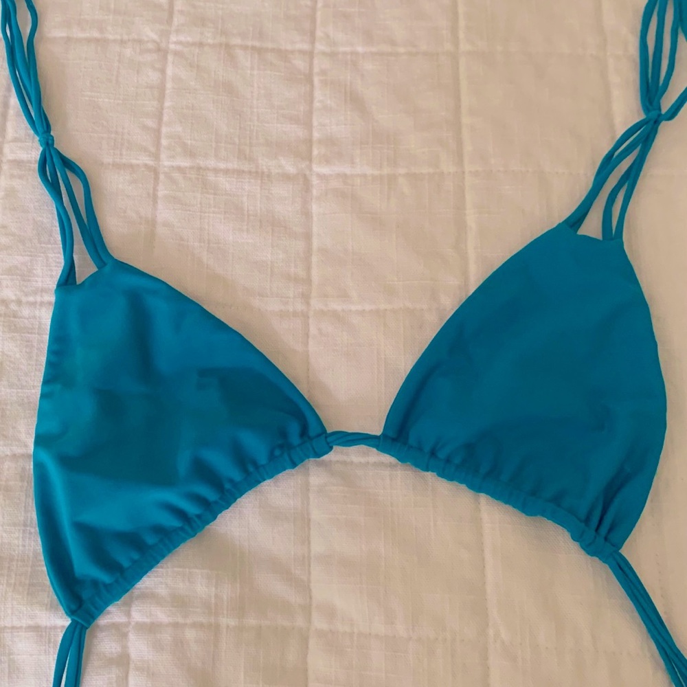 Mikoh teal triangle top, size small